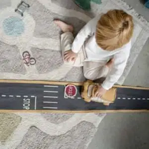 Soft toy Ride & Roll School Bus / Ride and Roll Schoolbus – My Little Carpet