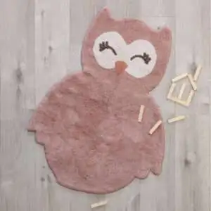Vloerkleed Owl Sweet Pepa van Nattiot - My Little Carpet