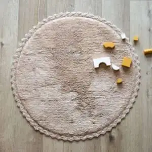 Vloerkleed Perla Nude van Nattiot - My Little Carpet