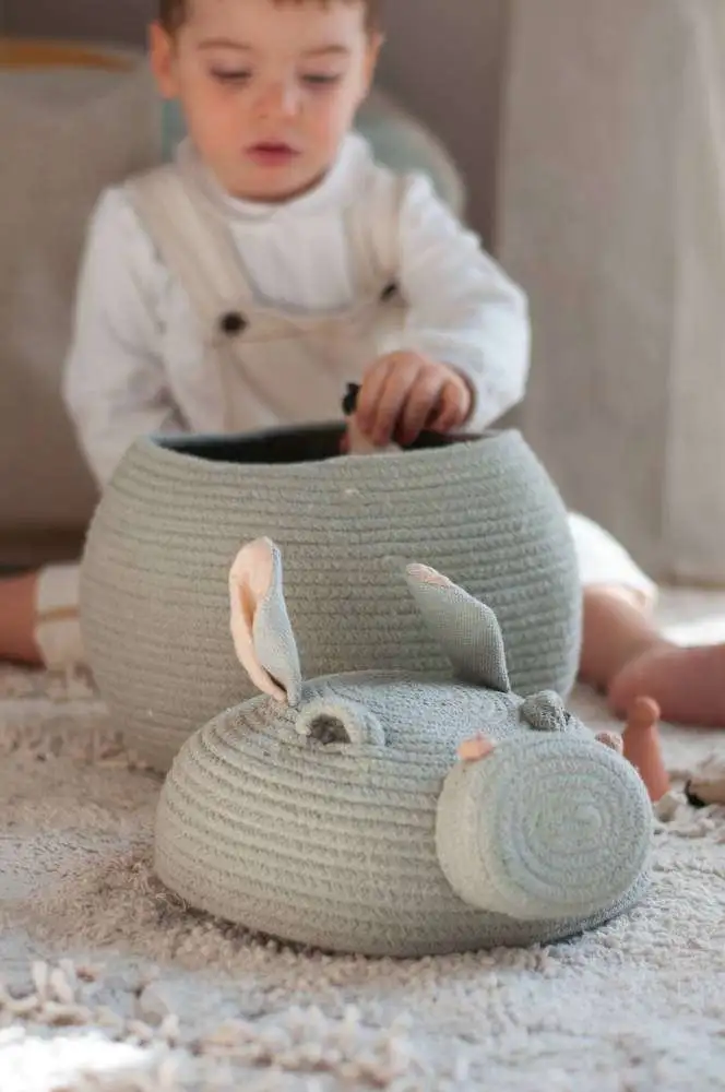 Opbergmand Henry the Hippo – My Little Carpet