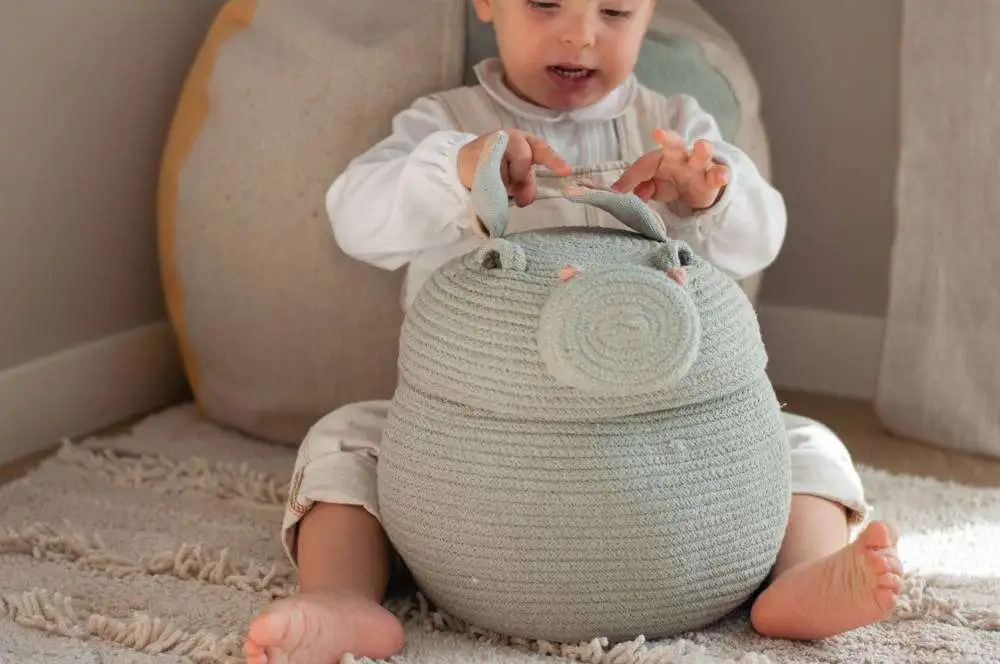 Opbergmand Henry the Hippo – My Little Carpet