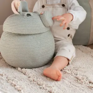 Opbergmand Henry the Hippo – My Little Carpet