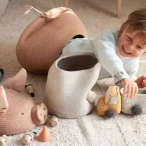 Opbergmand Peggy the Pig – My Little Carpet