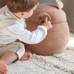 Opbergmand Peggy the Pig – My Little Carpet