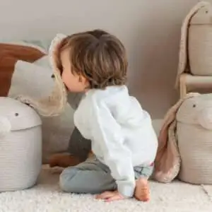 Opbergmand Rita the Rabbit – My Little Carpet