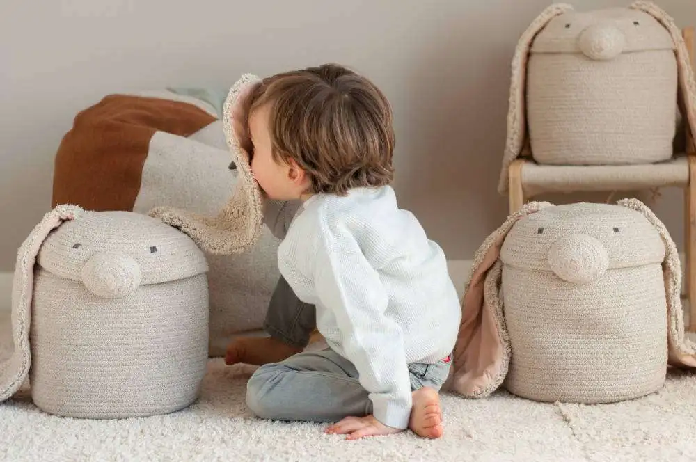 Opbergmand Rita the Rabbit – My Little Carpet