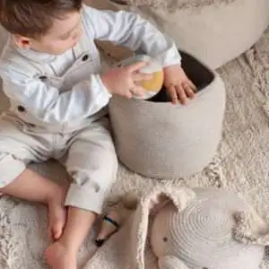 Opbergmand Rita the Rabbit – My Little Carpet