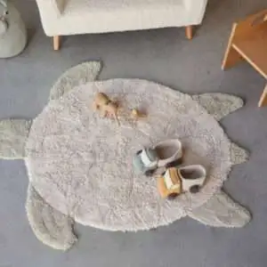 Wasbaar vloerkleed Sea Turtle van Lorena Canals - My Little Carpet