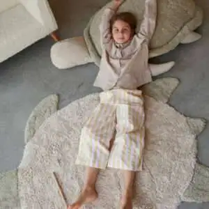 Wasbaar vloerkleed Sea Turtle van Lorena Canals - My Little Carpet