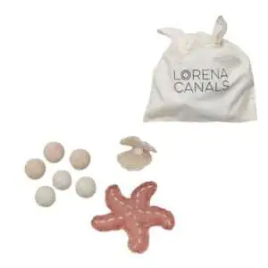 Wasbaar vloerkleed / speelkleed Seabed van Lorena Canals - My Little Carpet