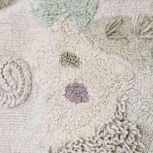 Wasbaar vloerkleed / speelkleed Seabed van Lorena Canals - My Little Carpet
