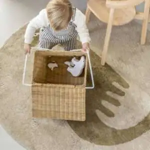 Rond vloerkleed Dex TC2078 van Tapis Petit - My Little Carpet
