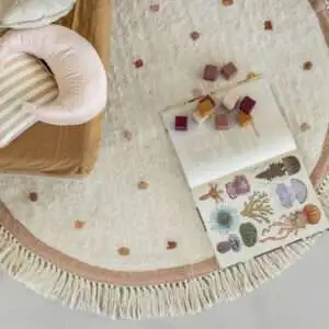 Rond vloerkleed Valerie TC2077 van Tapis Petit - My Little Carpet