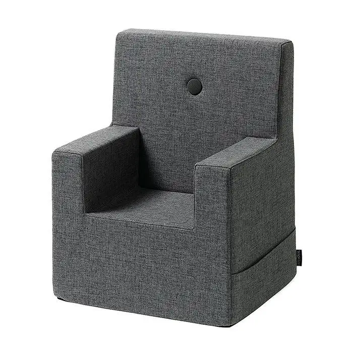 KK Kids Chair XL - Kinderstoel XL - Blauw Grijs van by KlipKlap - My Little Carpet