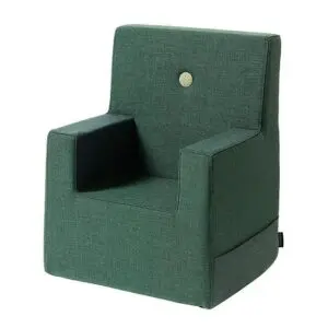 KK Kids Chair XL - Kinderstoel XL - Donkergroen van by KlipKlap - My Little Carpet