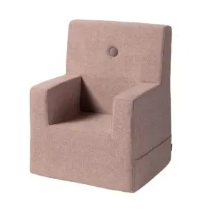 KK Kids Chair XL - Kinderstoel XL - Lichtroze van by KlipKlap - My Little Carpet