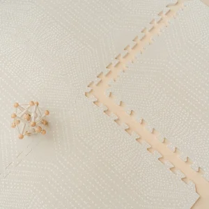 Speelmat Ecru, Deco van Toddlekind - My Little Carpet