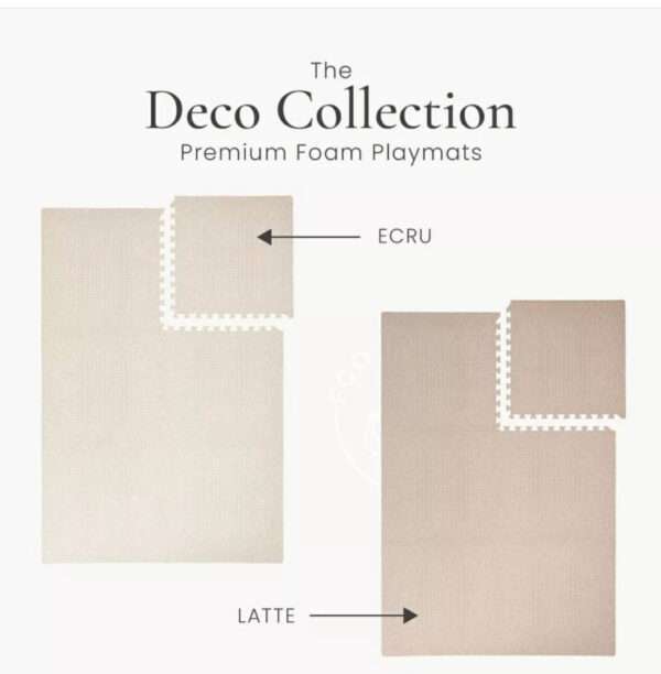 Speelmat Latte, Deco van Toddlekind - My Little Carpet