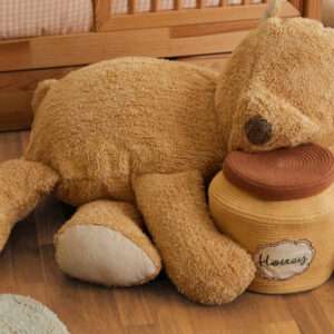 Pouf Sleepy Bear van Lorena Canals - My Little Carpet