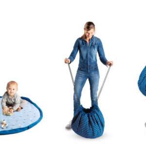 3 in 1 Speelkleed/Speeltas/Luiertas - SOFT - Air Balloon van Play and Go - My Little Carpet