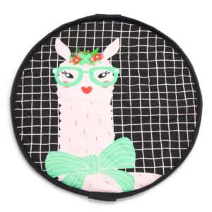3 in 1 Speelkleed/Speeltas/Luiertas - SOFT - Lama van Play and Go - My Little Carpet