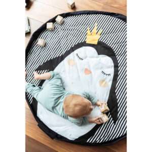 3 in 1 Speelkleed/Speeltas/Luiertas - SOFT - Pinguin van Play and Go - My Little Carpet