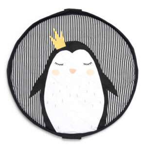 3 in 1 Speelkleed/Speeltas/Luiertas - SOFT - Pinguin van Play and Go - My Little Carpet