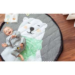 3 in 1 Speelkleed/Speeltas/Luiertas - SOFT - Polar Bear van Play and Go - My Little Carpet