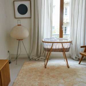 Wasbaar Rechthoekig Vloerkleed Sweet Honey van Lorena Canals - My Little Carpet