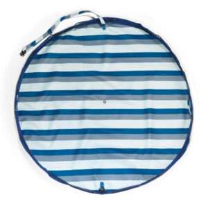 Speelkleed/Speeltas - OUTDOOR - Green Stripes van Play and Go - My Little Carpet