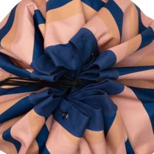 Speelkleed/Speeltas - OUTDOOR - Mokka Stripes van Play and Go - My Little Carpet