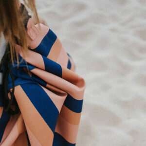 Speelkleed/Speeltas - OUTDOOR - Mokka Stripes van Play and Go - My Little Carpet