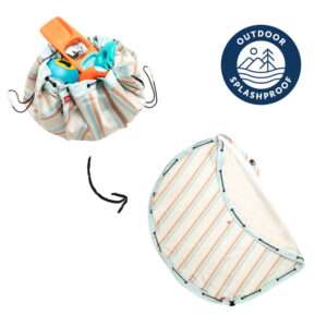 Speelkleed/Speeltas - OUTDOOR - Stripes van Play and Go - My Little Carpet