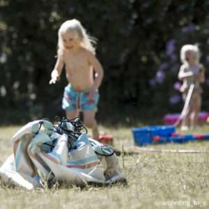 Speelkleed/Speeltas - OUTDOOR - Stripes van Play and Go - My Little Carpet