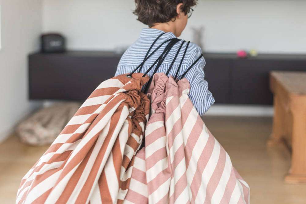 Speelkleed/Speeltas Stripes van Play and Go - My Little Carpet