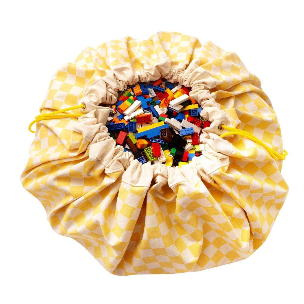 Speelkleed/Speeltas Vichy Yellow van Play and Go - My Little Carpet