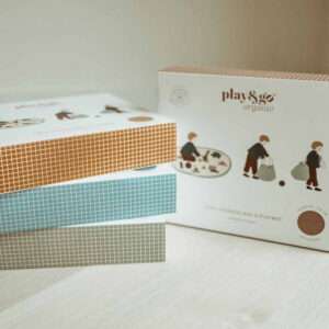 Speelkleed/Speeltas Organic Grid van Play and Go - My Little Carpet