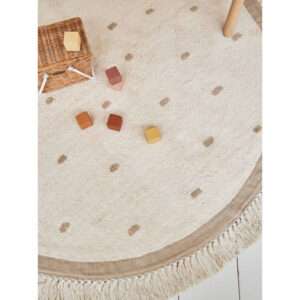 Vloerkleed Puck Dots van Tapis Petit - My Little Carpet