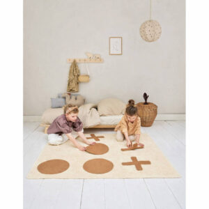 Vloerkleed Tic Tac Toe van Tapis Petit - My Little Carpet