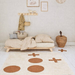 Vloerkleed Tic Tac Toe van Tapis Petit - My Little Carpet