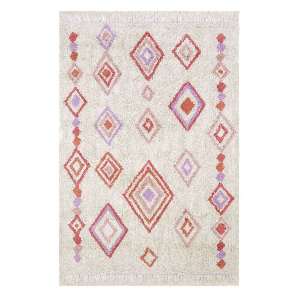 Vloerkleed Liz Purple Pink van Tapis Petit - My Little Carpet
