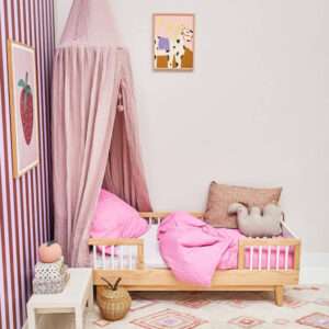 Vloerkleed Liz Purple Pink van Tapis Petit - My Little Carpet