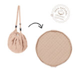 3 in 1 Speelkleed/Speeltas/Luiertas - SOFT Organic - Fleuri van Play and Go - My Little Carpet