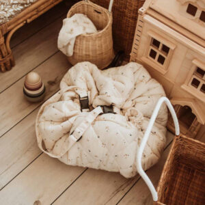 3 in 1 Speelkleed/Speeltas/Luiertas - SOFT Organic - Moon van Play and Go - My Little Carpet