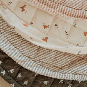 3 in 1 Speelkleed/Speeltas/Luiertas - SOFT Organic van Play and Go - My Little Carpet
