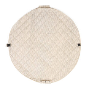 3 in 1 Speelkleed/Speeltas/Luiertas - SOFT Organic - Stripes Blue van Play and Go - My Little Carpet