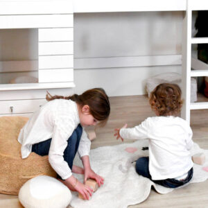 Wasbaar vloerkleed Smile Like a Llama van Lorena Canals - My Little Carpet