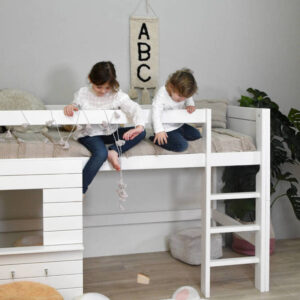 Wasbaar vloerkleed Smile Like a Llama van Lorena Canals - My Little Carpet