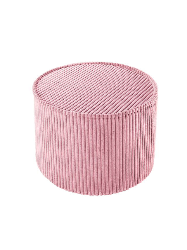<strong>Wigiwama</strong> <BR> Ronde Poef <BR> Pink Mousse <BR> &Oslash;39 x 25 cm