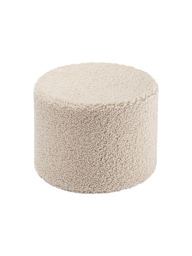 <strong>Wigiwama</strong> <BR> Ronde Poef <BR> Biscuit <BR> &Oslash;39 x 25 cm